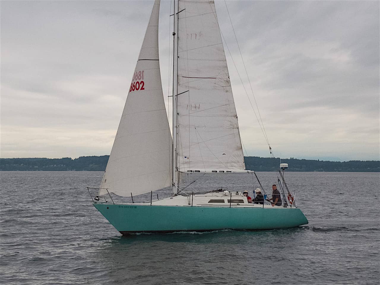 Chris's Wind Dancer Race