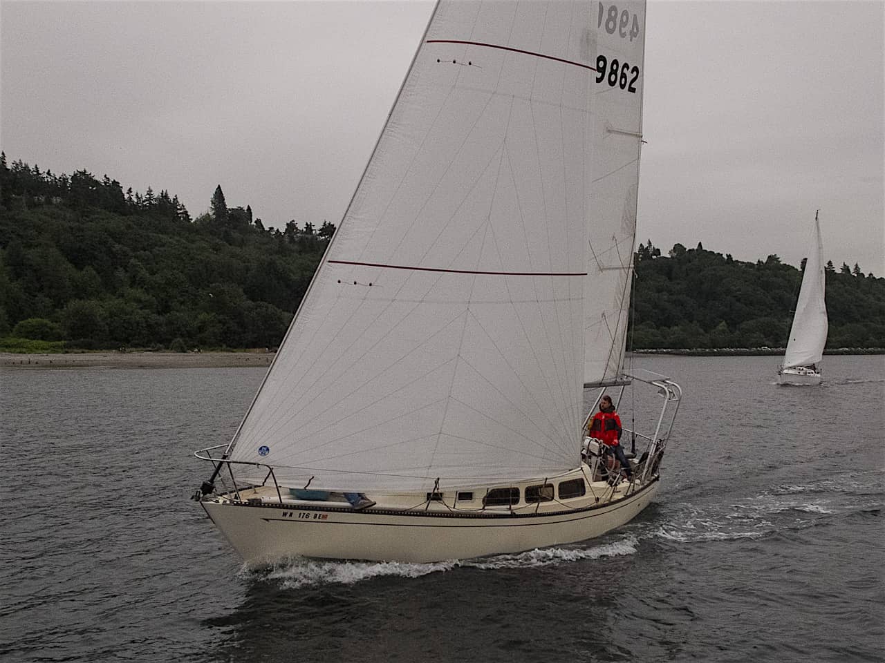 Chris's Wind Dancer Race