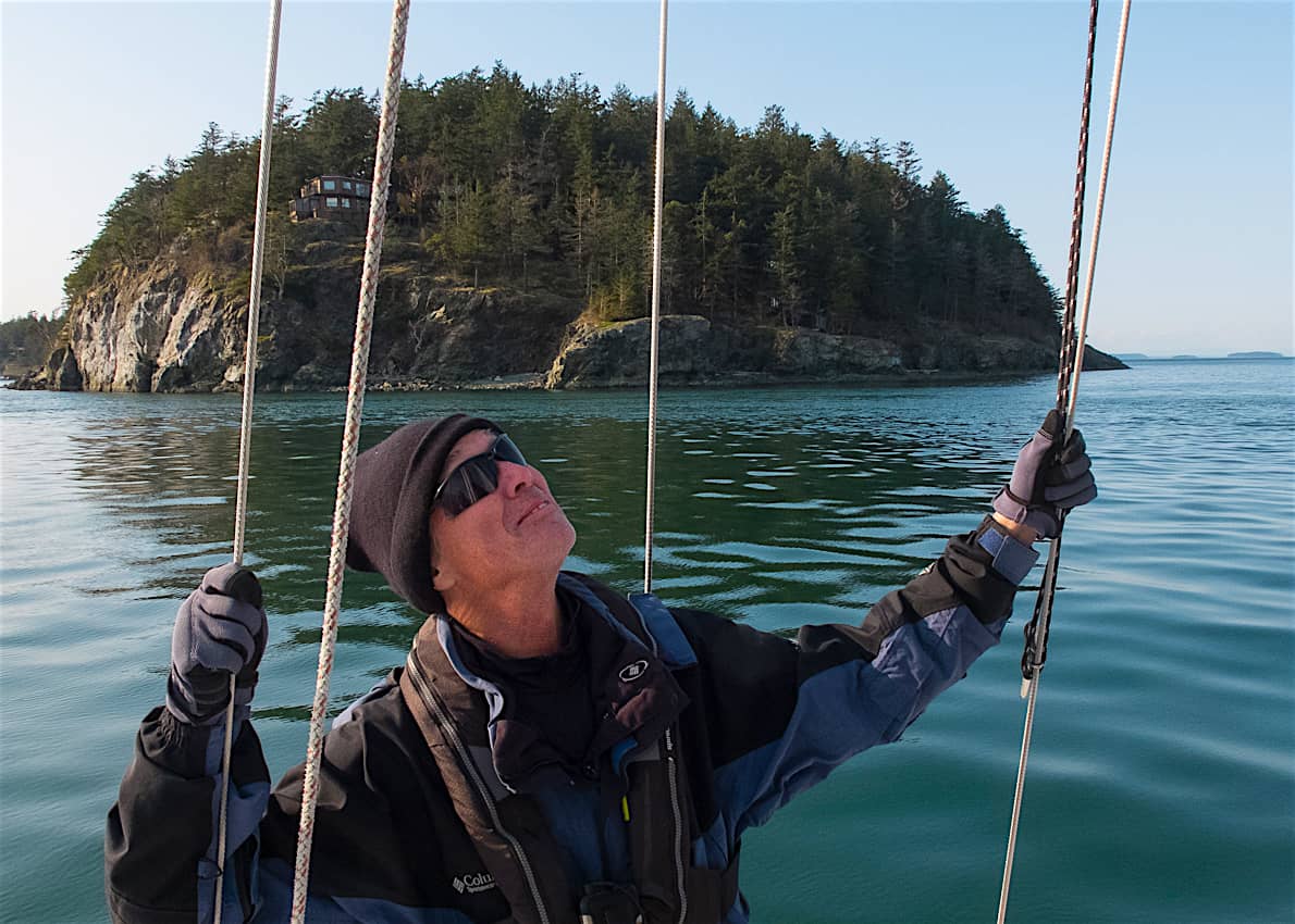 Hank in the San Juan Islands