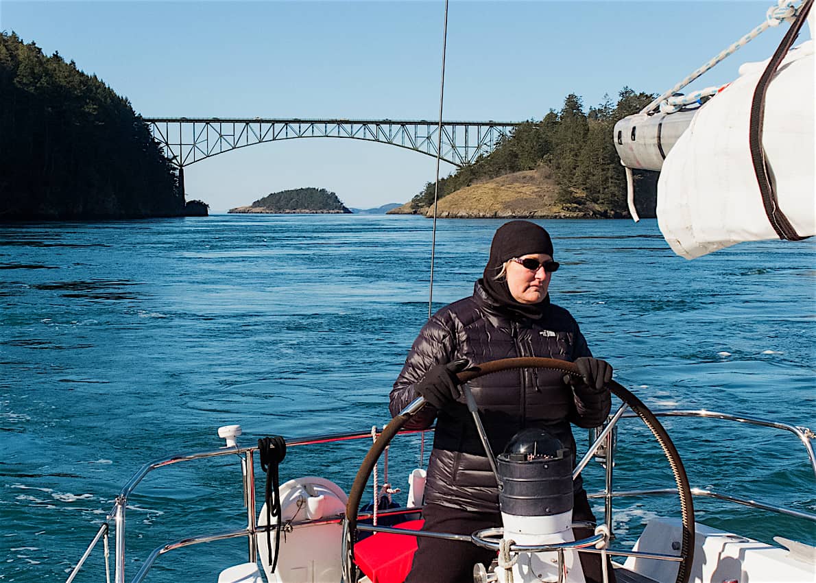 Barbara in Deception Pass