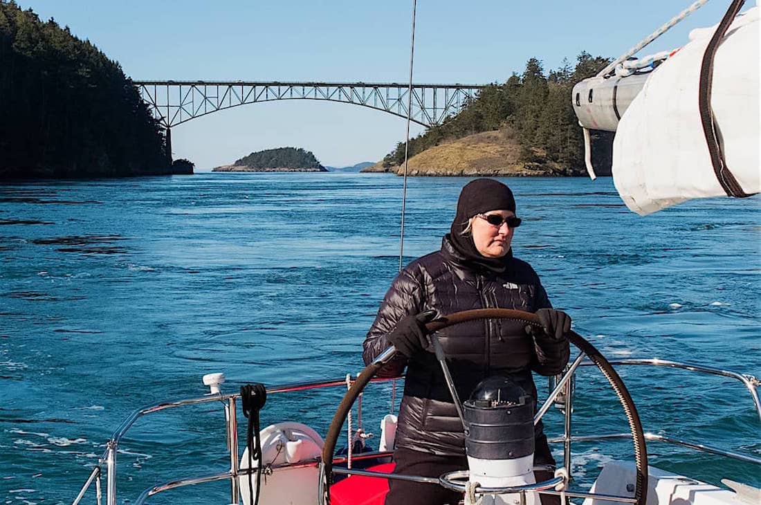 Barbara in Deception Pass