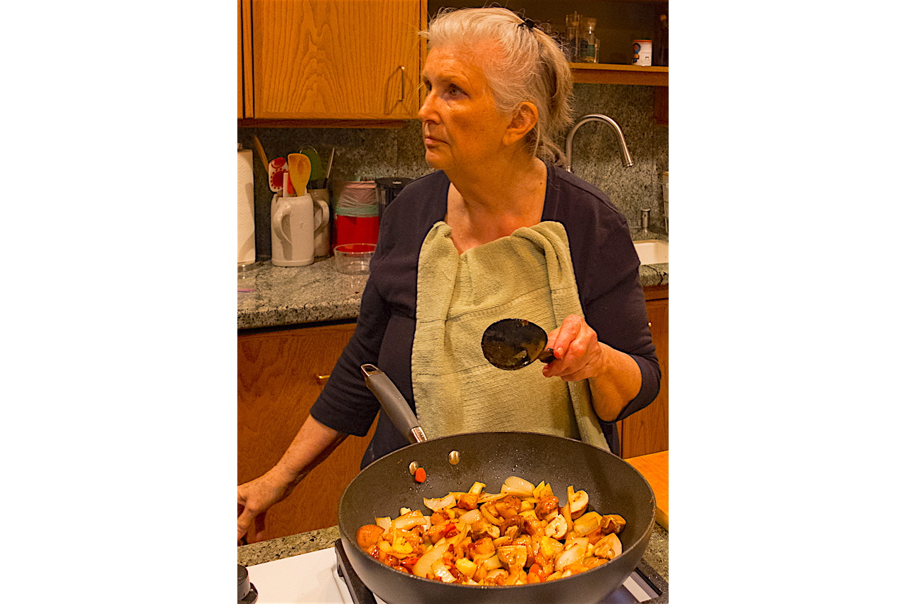 Kathleen Cooking