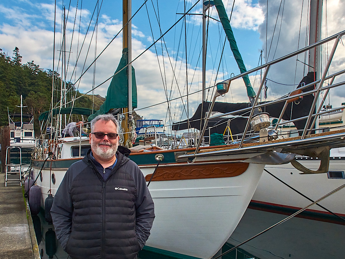 Derick with Spindrift 43
