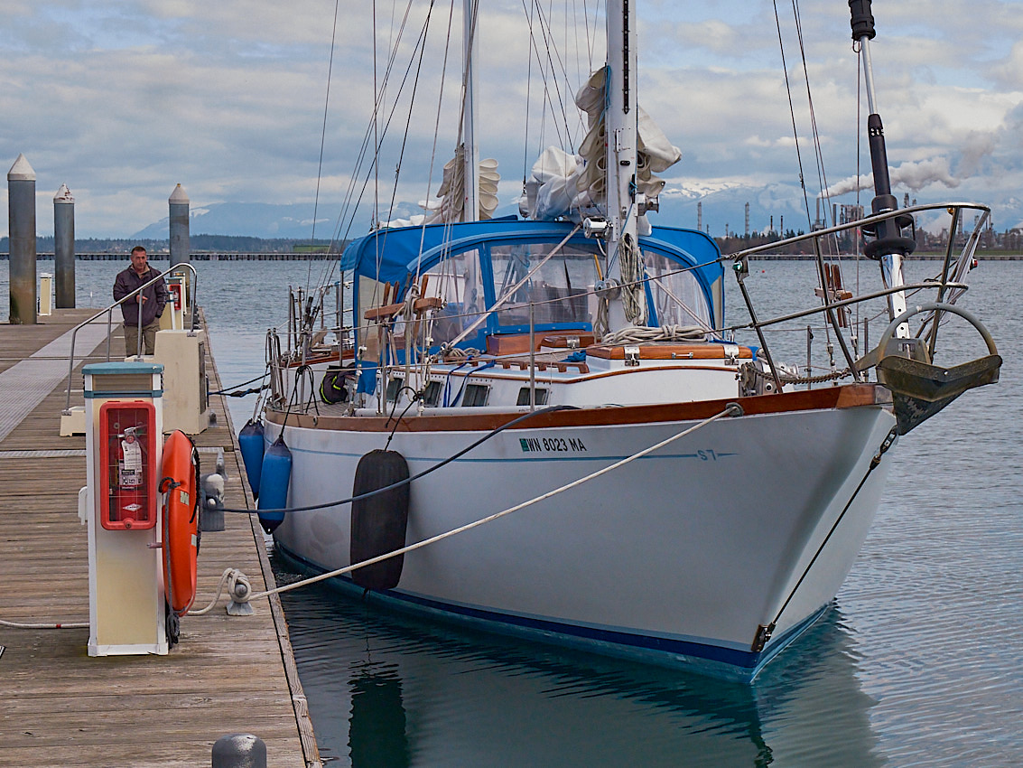 Docked Herreshoff