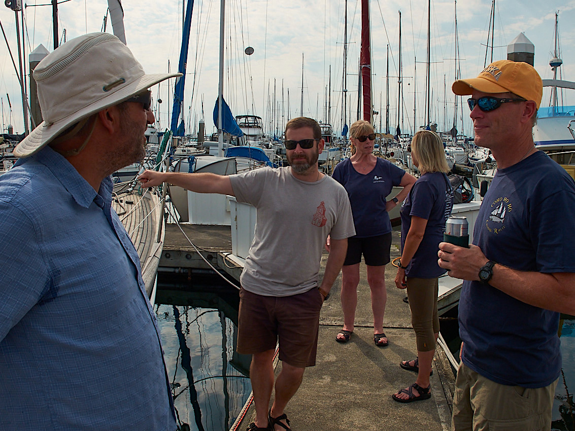 s/v Pasargada Departs