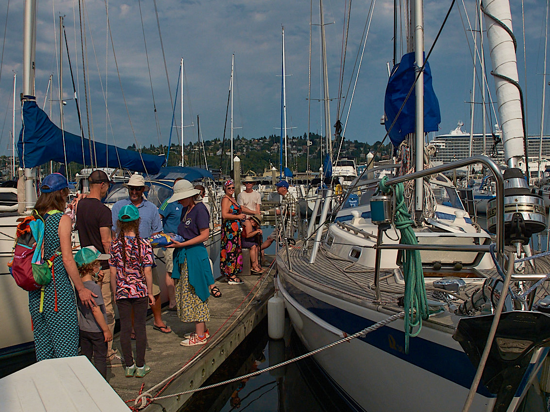 s/v Pasargada Departs