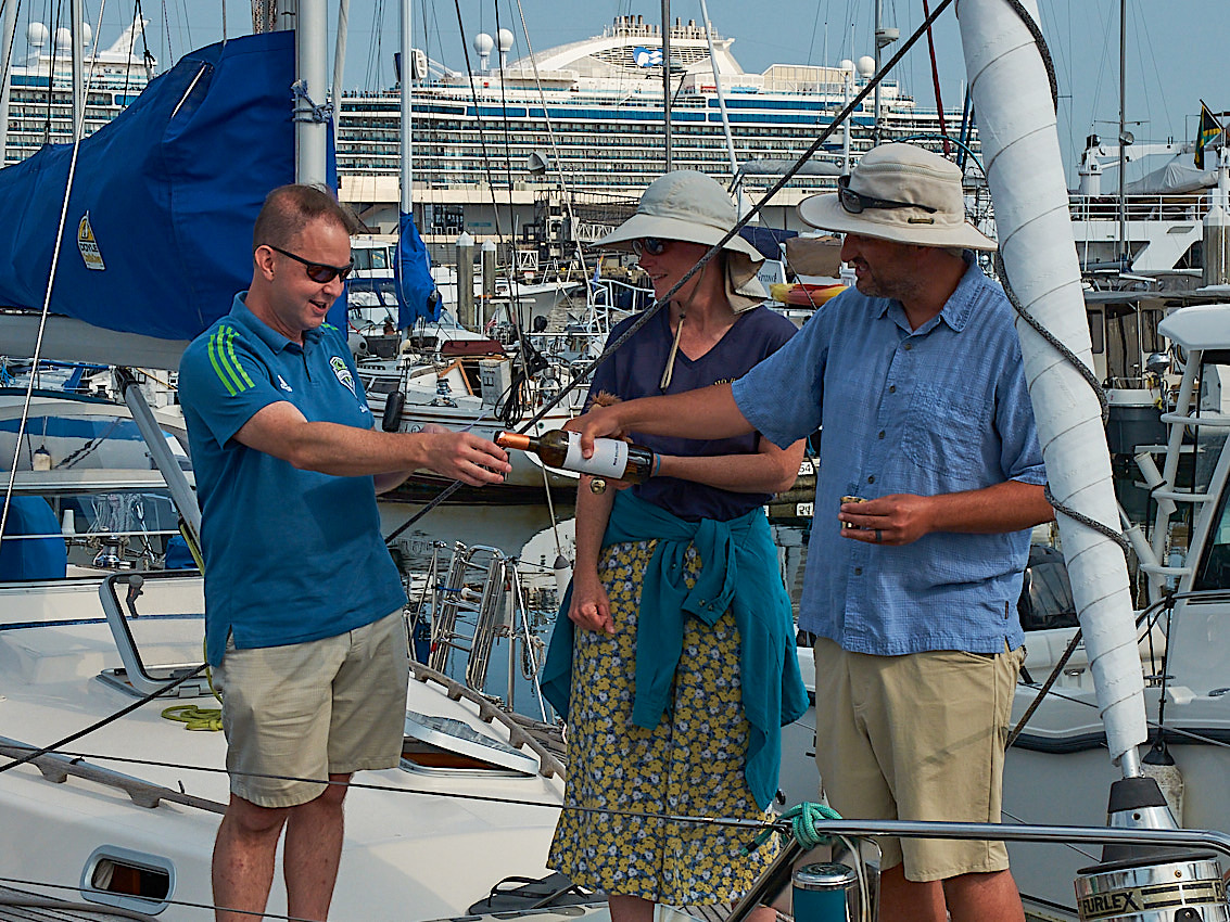 s/v Pasargada Departs