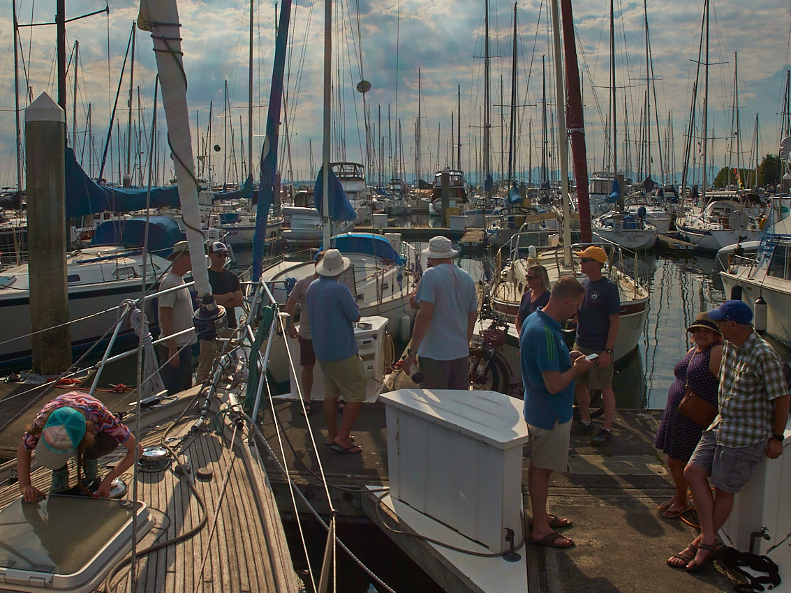 s/v Pasargada Departs