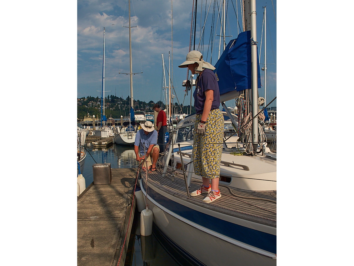 s/v Pasargada Departs