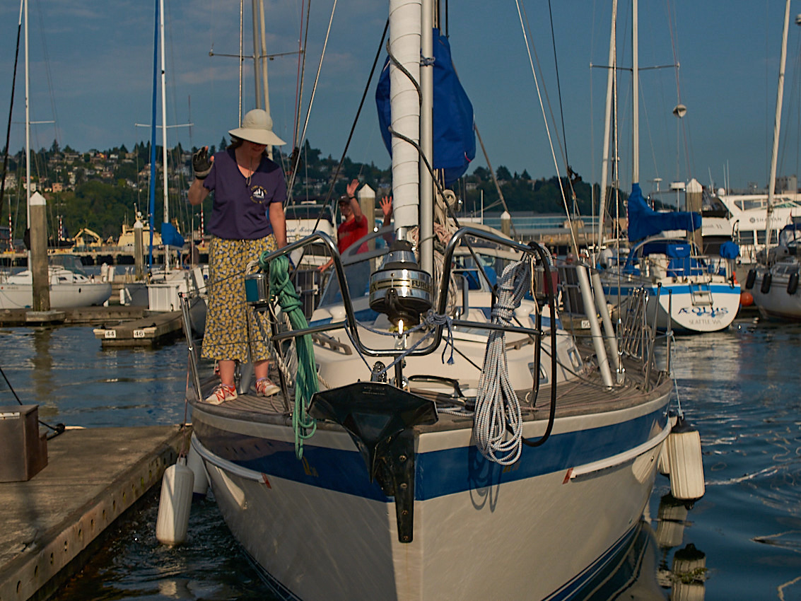 s/v Pasargada Departs