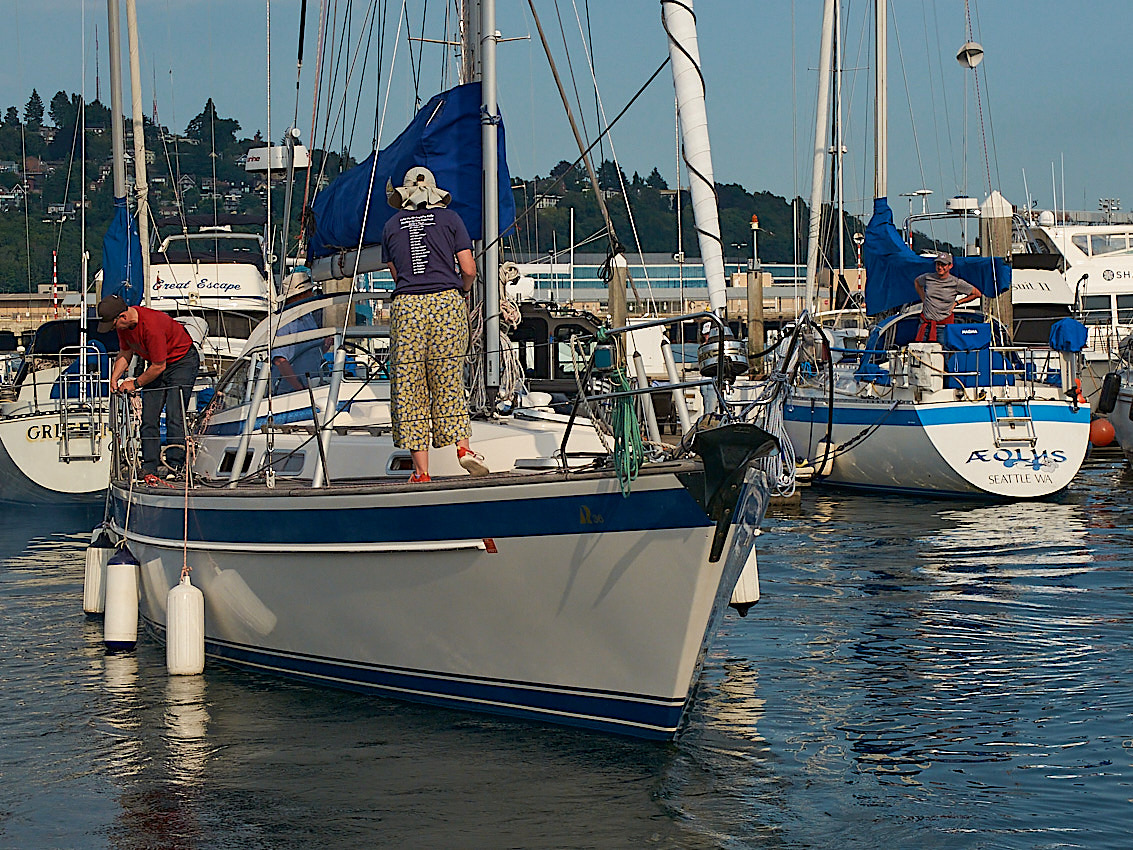 s/v Pasargada Departs