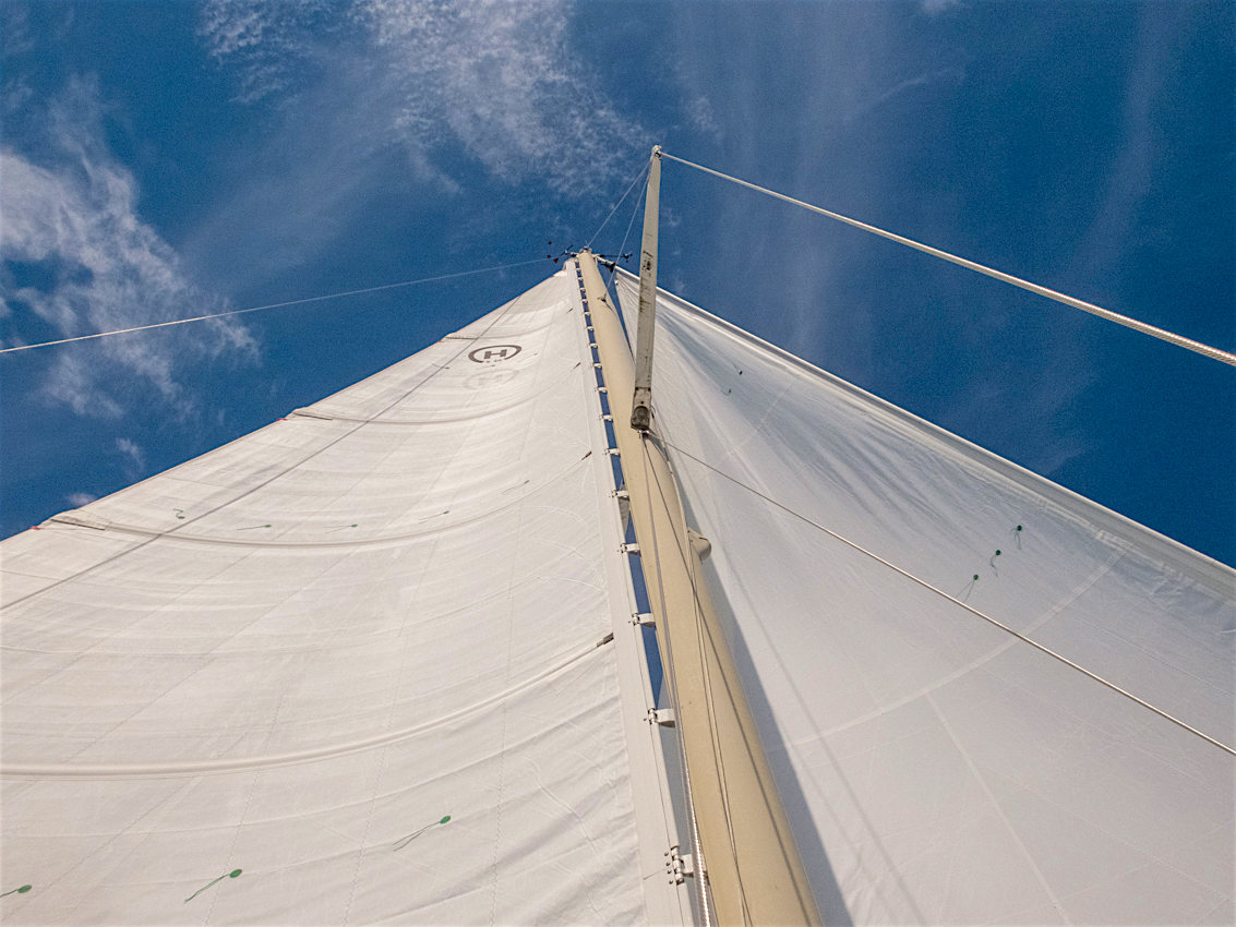 Hinkely 40 sail