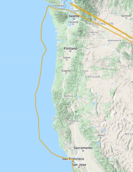 s/v traveler Route to SF